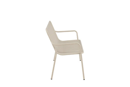 Gartenbank Rover - in beigefarbener oder schwarzer Aluminiumoptik
