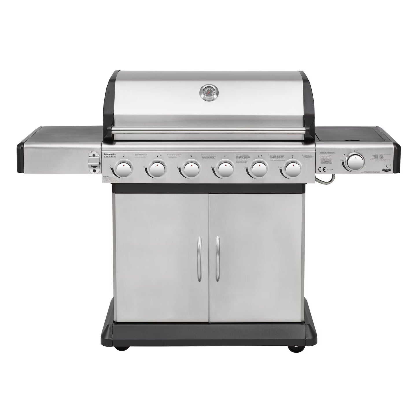 El Fuego Deluxe Edelstahl-Gasgrill