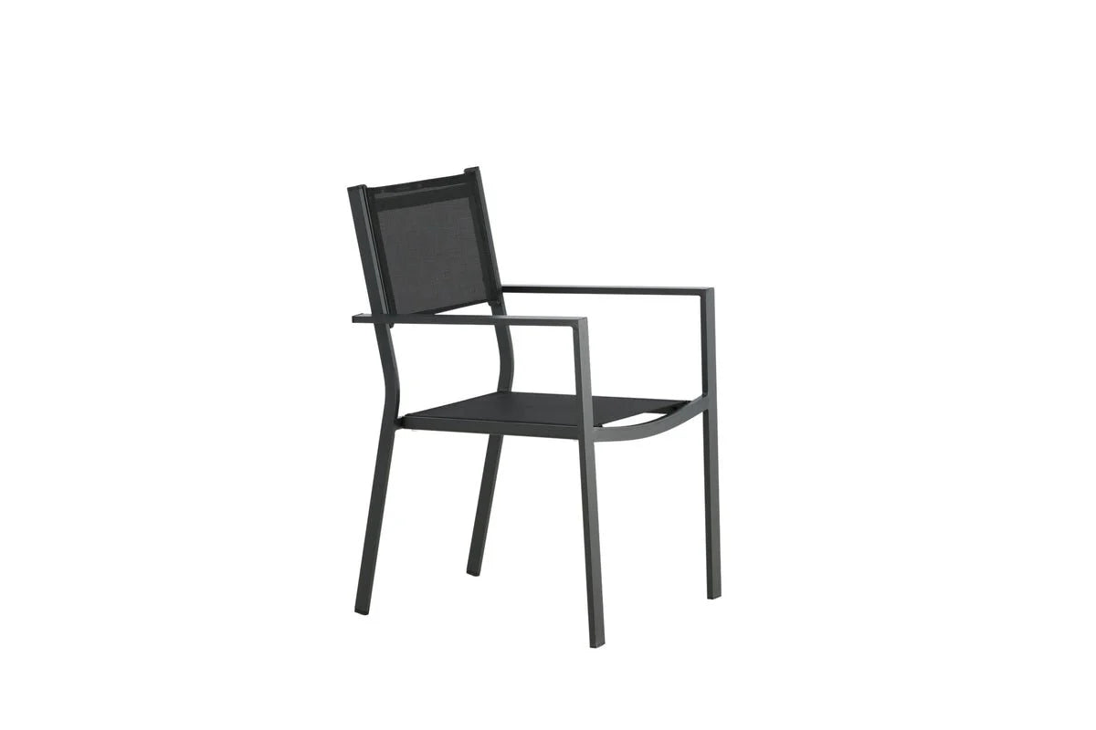 2er Set - Gartenstuhl Karibik aus Aluminium/Textilene
