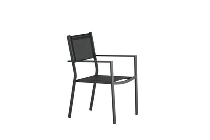 2er Set - Gartenstuhl Karibik aus Aluminium/Textilene