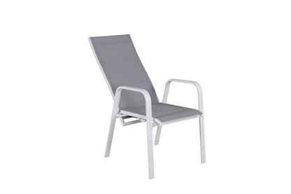 2er Set - Gartenstuhl Bossa aus Textilene/Aluminium