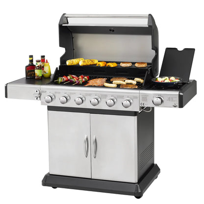 El Fuego Deluxe Edelstahl-Gasgrill