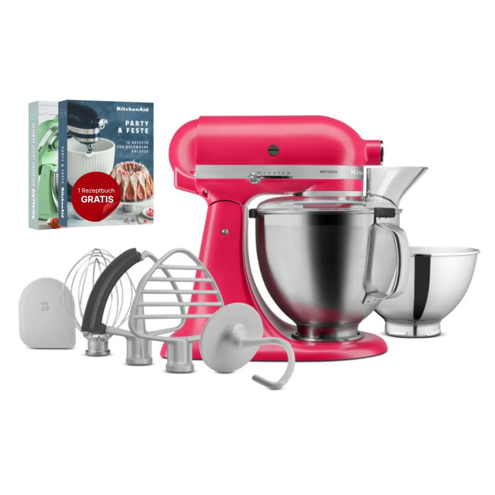 Küchenmaschine 4,7L  Artisan 5KSM195PS Küchenmaschine Hibiscus