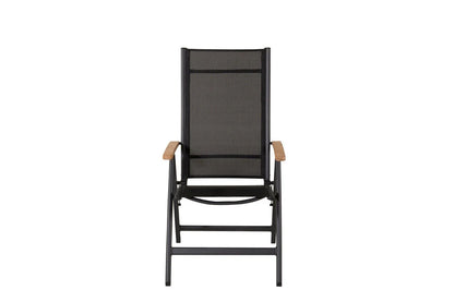 2er Set - Gartenstuhl GranCanaria aus Textilene/Aluminium in Schwarz, Weiß oder Beige