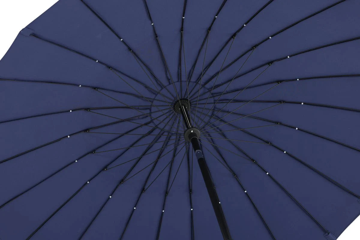 Garten Sonnenschirm Palma – Ø270 cm verfügbar in Weiß, Schwarz, Grau und Blau