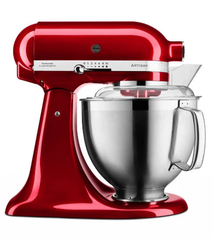 KitchenAid 4,8 L 5KSM185 Artisan Küchenmaschine Pastalover 3er Nudelwalzenset