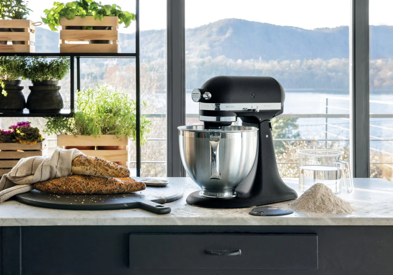 KitchenAid 4,8 L 5KSM185 Artisan Küchenmaschine Pastalover 3er Nudelwalzenset