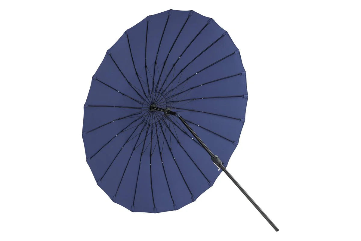 Garten Sonnenschirm Palma – Ø270 cm verfügbar in Weiß, Schwarz, Grau und Blau