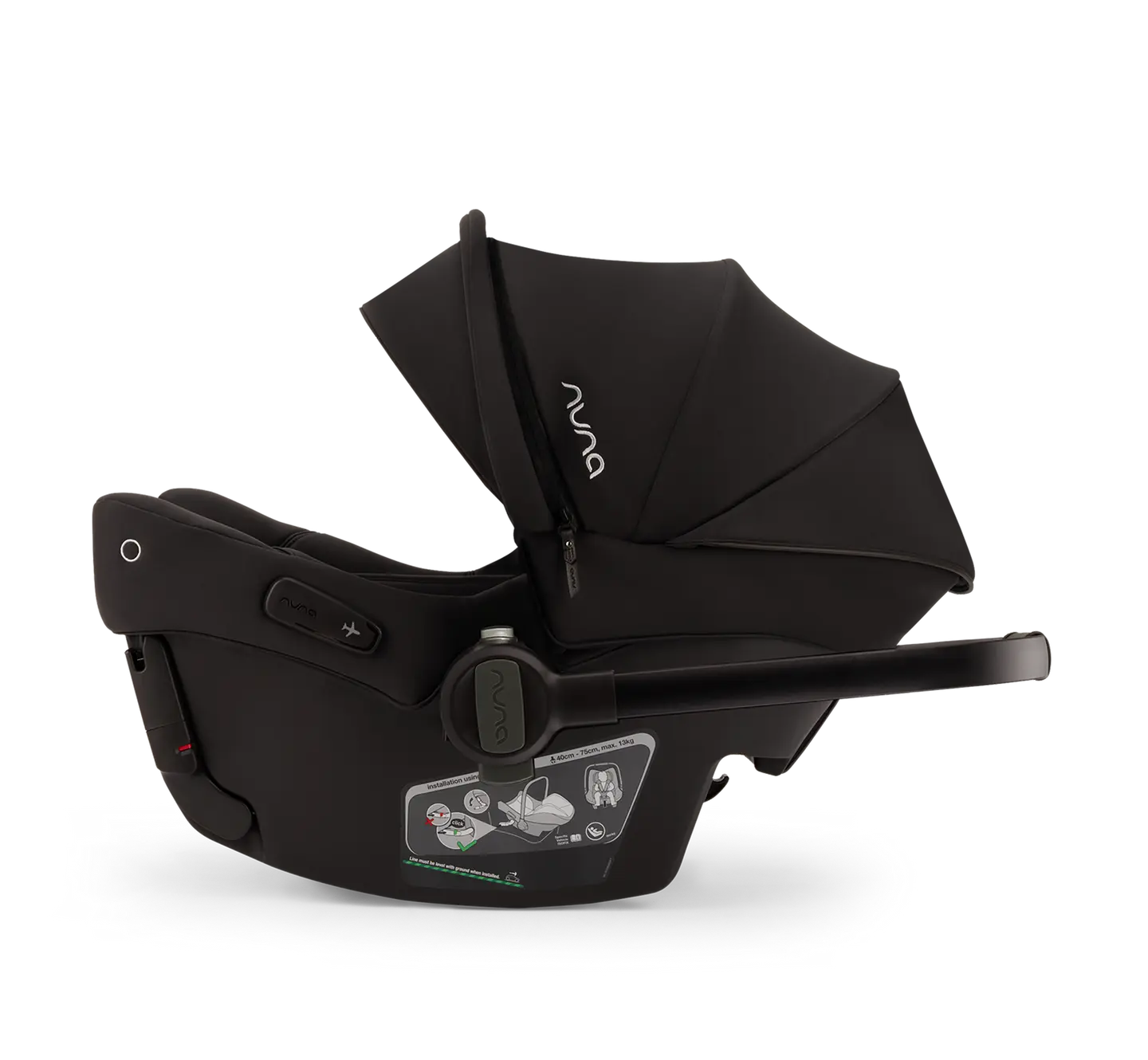 B-Ware Nuna Pipa Urbn Babyschale Autositz Kindersitz Caviar Integriertem Isofix System