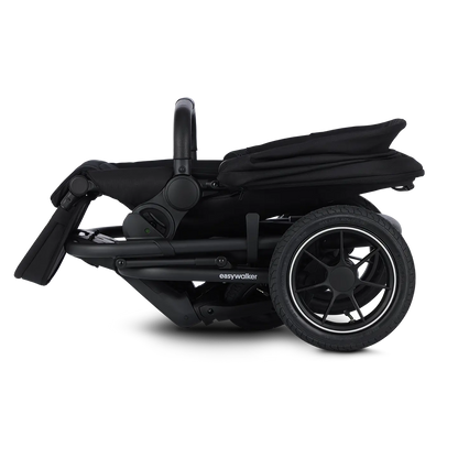 B-Ware Easywalker Harvey⁵ Air Kinderwagen Buggy Midnight Black Kombikinderwagen Verdeck