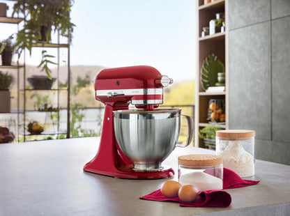 KitchenAid 4,8 L 5KSM185 Artisan Küchenmaschine Pastalover 3er Nudelwalzenset