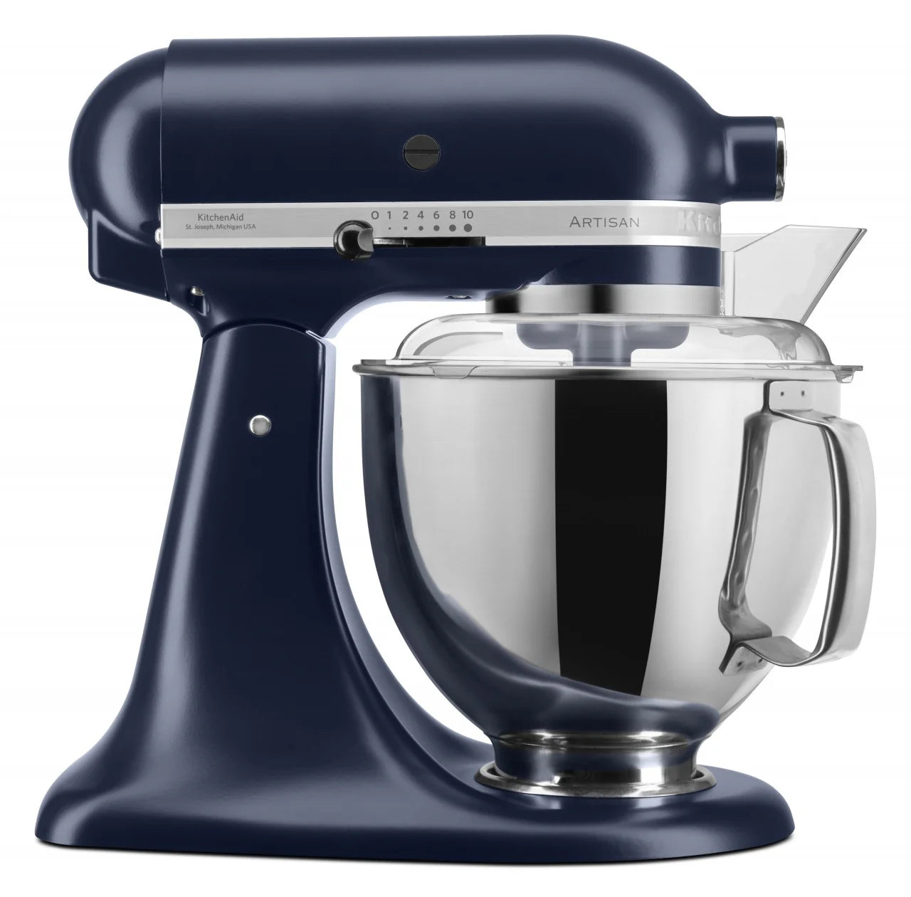 KitchenAid 4,8 L 5KSM175 Artisan Küchenmaschine Pastrylover mit Kunststofffleischwolf+Spritzgebäckvorsatz und Patisserie Buch