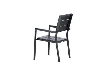 2er Set - Gartenstuhl Leonie aus Aluminium