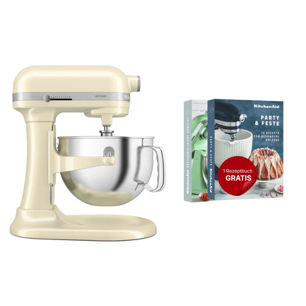 KitchenAid Küchenmaschine mit Schüsselheber 5,6 L Artisan 5KSM60SPX