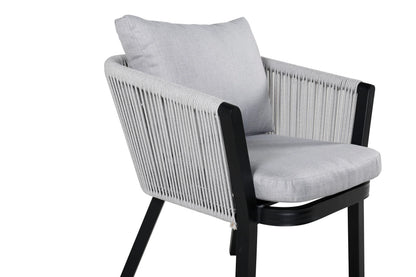 2er Set - Gartenstuhl Myria aus Metall/Polyester