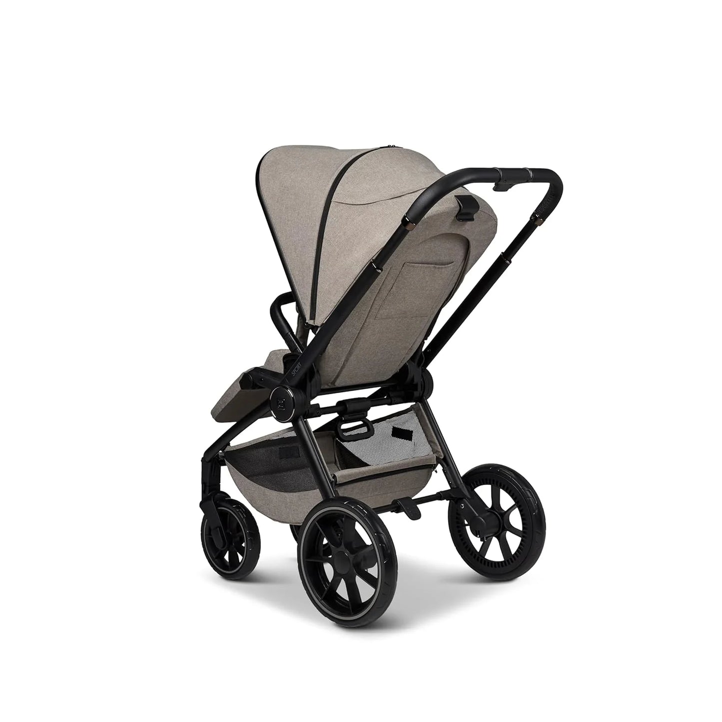 Moon Sport Onyx/Melange Sports Buggy with Reclining Function, up to 22 kg, UV Protection 50+, Foldable, Large Basket, Collection 2025