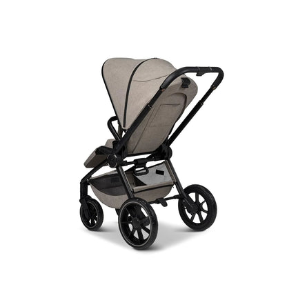 Moon Sport Onyx/Melange Sports Buggy with Reclining Function, up to 22 kg, UV Protection 50+, Foldable, Large Basket, Collection 2025