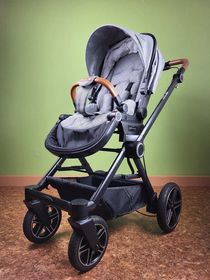 Hartan Viva GTR - Sportsitz Kinderwagen Grau in sehr gutem Zustand