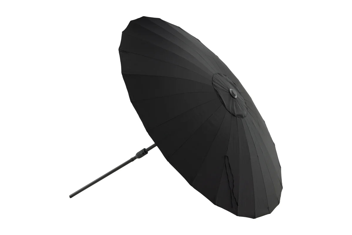 Garten Sonnenschirm Palma – Ø270 cm verfügbar in Weiß, Schwarz, Grau und Blau