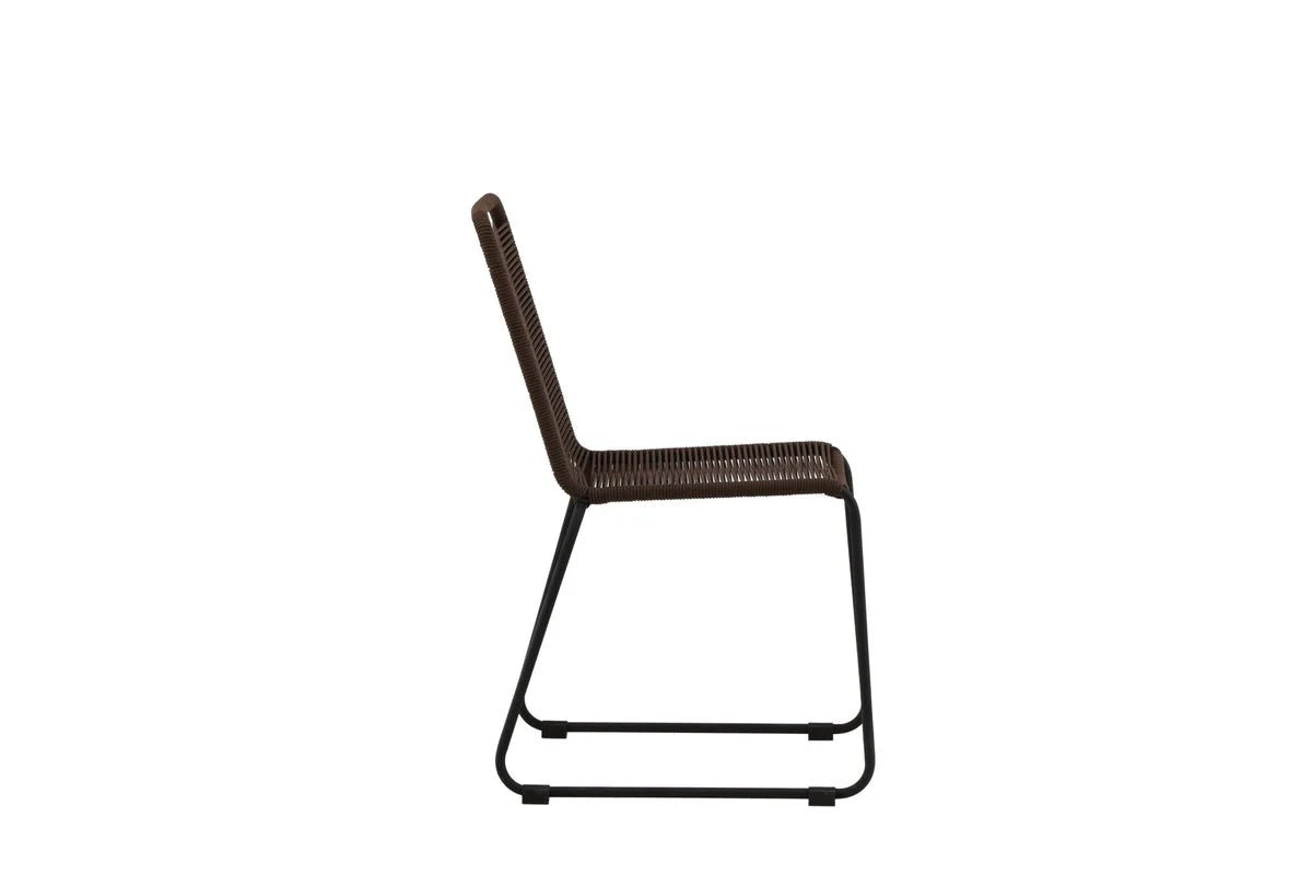 2er Set - Gartenstuhl Tera aus Metall/Polypropylen