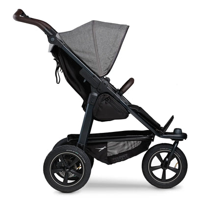B-Ware Tfk Kinderwagen Buggy Mono 2 Sportwagen Luftreifen Grau Komfortsitz Liegefläche