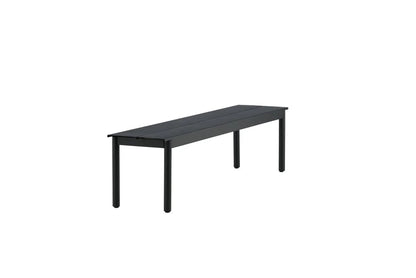 Gartenbank Egypt - aus robustem schwarzem Aluminium