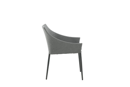 2er Set - Gartenstuhl Sophia aus Aluminium/Polyester