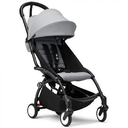 Stokke Buggy YOYO3 Black Frame + Stokke 2 (Babyzen) 6+ Textile Set