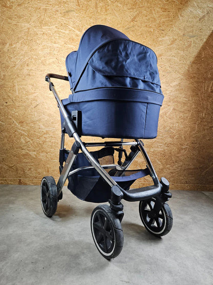 ABC Design - Salsa 4 Air Kinderwagen (Gestell und Babywanne) Blau in gutem Zustand
