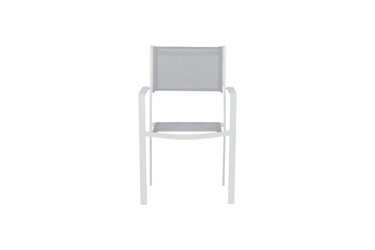 2er Set - Gartenstuhl Karibik aus Aluminium/Textilene