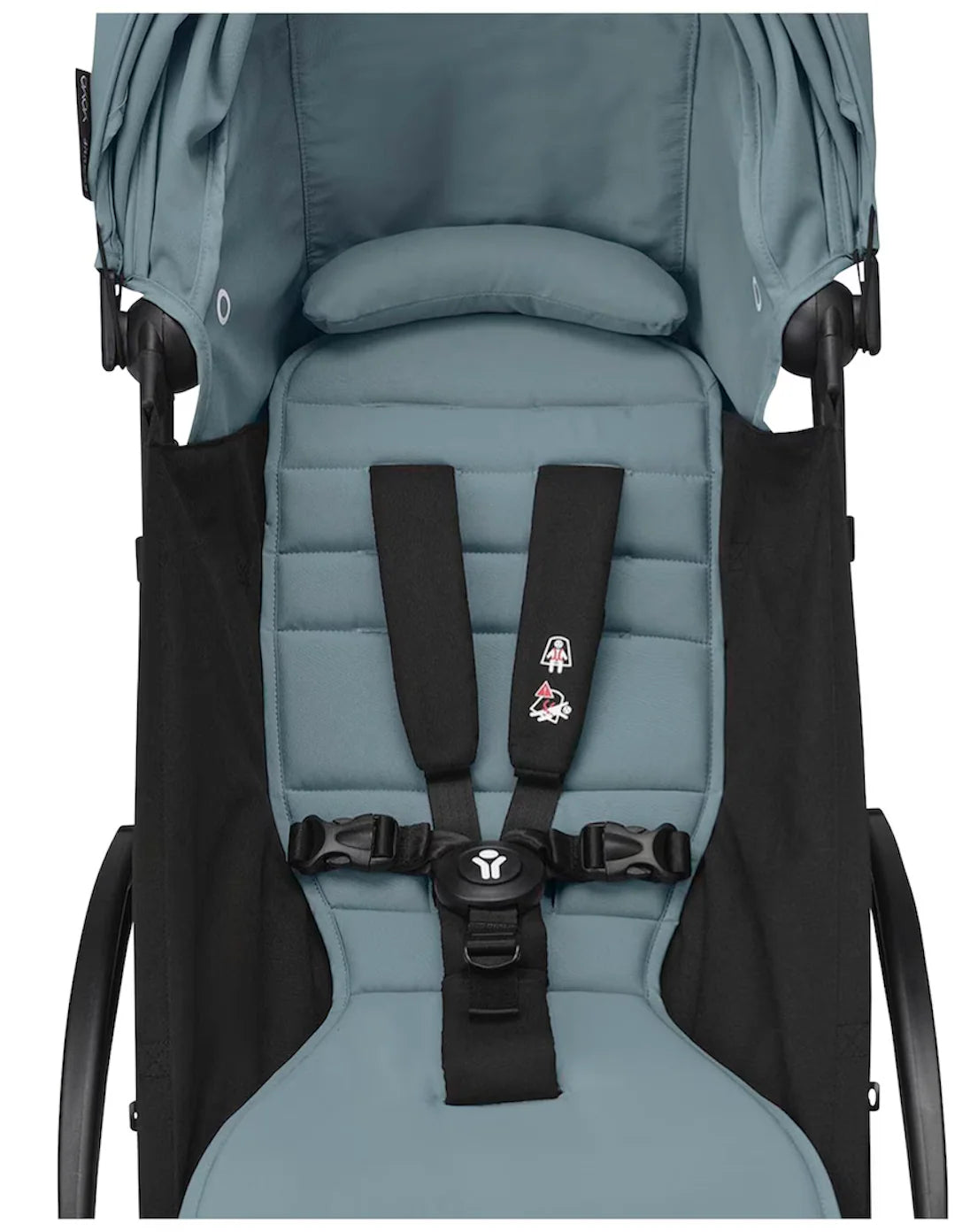 Stokke Buggy YOYO3 Black Frame + Stokke 2 (Babyzen) 6+ Textile Set