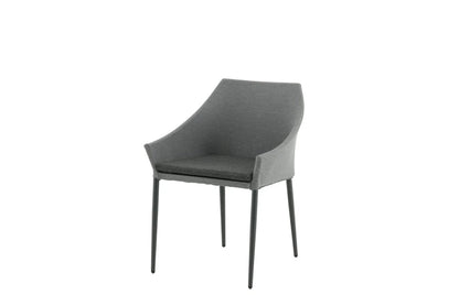 2er Set - Gartenstuhl Sophia aus Aluminium/Polyester