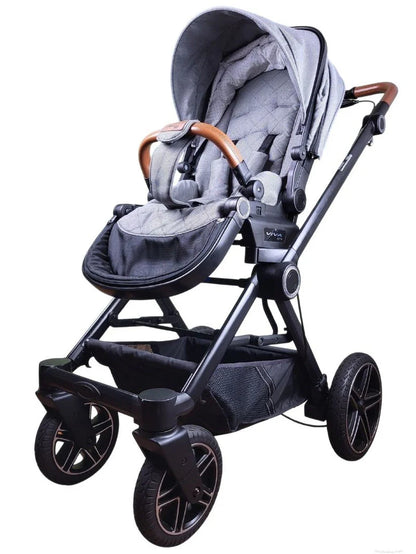 Hartan Viva GTR - Sportsitz Kinderwagen Grau in sehr gutem Zustand