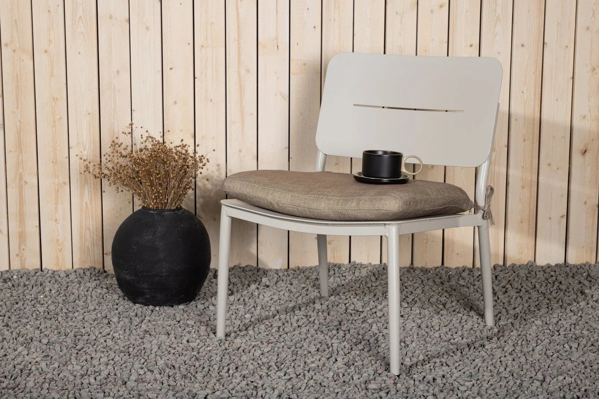 2er Set - Mara Gartenstuhl aus Metall/Polyester