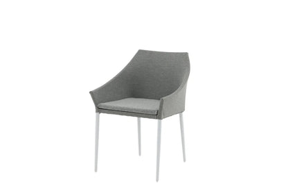 2er Set - Gartenstuhl Sophia aus Aluminium/Polyester