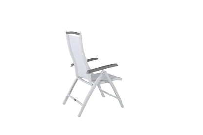 2er Set - Gartenstuhl Kara - Gestell aus Aluminium, verstellbar