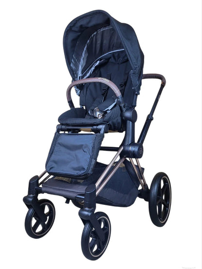 Cybex - Priam Kombikinderwagen (Sportsitz) - Schwarz in gutem Zustand