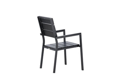 2er Set - Gartenstuhl Leonie aus Aluminium